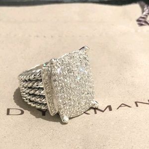 David Yurman Wheaton Diamond Ring 20x16